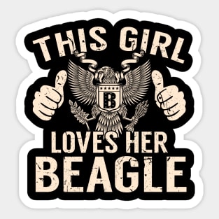 BEAGLE Sticker